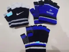 超お買得Nike & Dunlop フィンガーレス手袋セット　3点