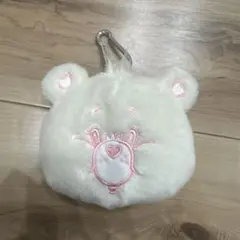 ケアベア ポーチ ホワイト