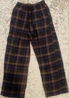 UNIQLO ユニクロ　フランネルパンツ　チェック