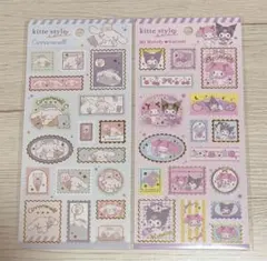Sanrio kitte style シール 2種セットのサムネイル