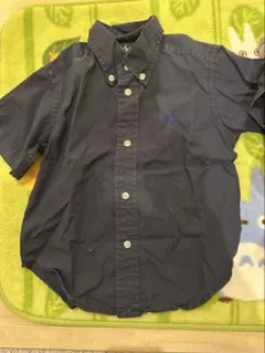 Ralph Lauren ネイビー ボタンダウンシャツ 2T