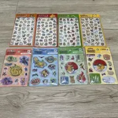 ポケモン 韓国限定 3D クリスタル ステッカー シール ウォーターシール 公式