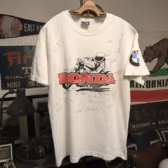 ビンテージ HONDA ホンダ 70s 80s Tシャツ バイク ハーレー - メルカリ