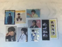 なにわ男子　長尾謙杜　HARD WORK トレカ　シール　まとめ売り