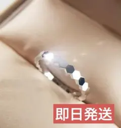 925刻印あり シルバー ハニカムリング 11号 14号 六角形リング