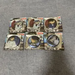 名探偵コナン　コナンと怪盗キッド缶バッジ ミラー6個セット