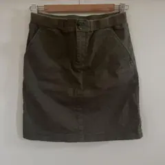 Champion y2k 00s ミニスカート カーキ ミリタリー