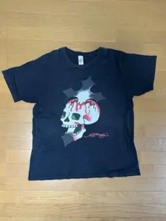 00s【Ed Hardy】skull-tshirt/Y2K/opium/swag - メルカリ