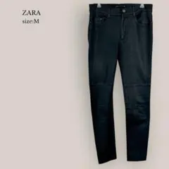 ザラZARA✨美品✨レザーパンツ　スキニーパンツ　ストレッチ　美脚