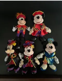 ディズニー　ぬいぐるみバッジ　セット販売