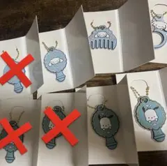 サンリオ ぷちミラー ぷちコーム ぷちリング ラバーキーホルダー