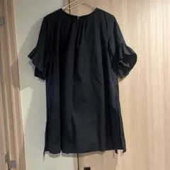 ザラ　ベーシック ZARA オールインワン ロンパース ワンピース風