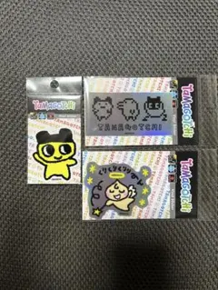 Tamagotchi たまごっち　ホログラムステッカー　てんしっち　まめっち