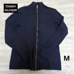 【TOMMY HILFIGER】カーディガン　ネイビー　Mサイズのサムネイル