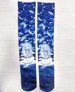 Angelic Pretty ニーハイソックス　膝丈　ネイビーのサムネイル