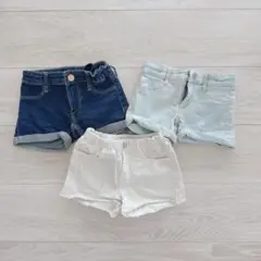 ZARA H&M デニムショートパンツ