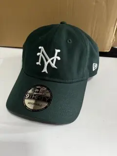 NYロゴ ベースボールキャップ ダークグリーン