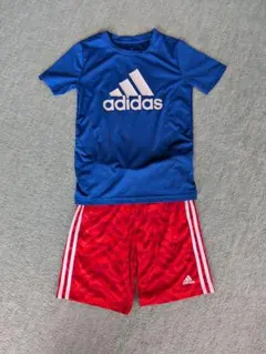 adidas 【140】キッズサッカーウェアセット