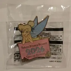 ディズニーランド　ティンカーベル　ピンバッジ　2026 限定　非売品　新品