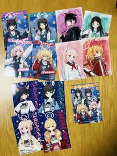 ブルアカ 放課後スイーツ部 アニメイトイラストカード全種セット