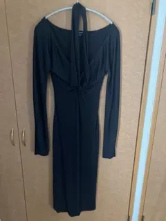 GUCCI グッチ ワンピース 黒 ブラック 38 M