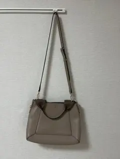 FURLA 本革 ショルダーバッグ ベージュ