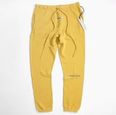 FOG ESSENTIALS リフレクターロゴ スウェットパンツ ゴールド M