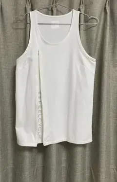 【希少】FEELCYCLE ロゴラメタンクトップ XS ホワイト