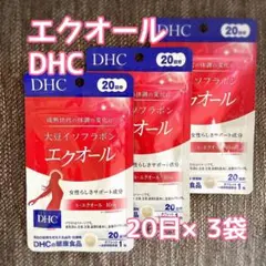 DHC エクオール 大豆イソフラボン 20日分 4パック - メルカリ