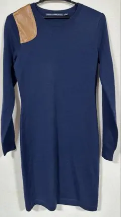極美品✨️ Ralph Lauren Sport ネイビー ワンピース ニット