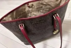 SALE！マイケルコース MICHEAL KORS ブラウン トートバッグ