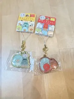 すみっコぐらしご当地 アクリルキーホルダー 2個セット