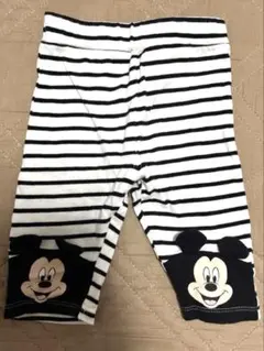 ミッキーマウス ストライプ ハーフパンツ 80