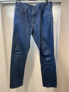 Johnbull ダークブルー スリムテーパードデニム W30