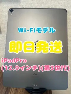 【即日発送】iPadPro(12.9インチ)(第3世代)スペースグレイ256GB
