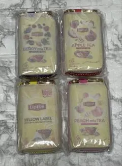 キーリング付きコインケース Lipton yellow LABEL リプトン ☆ - メルカリ