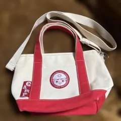 広島東洋カープ カープ坊やワッペン付 2way帆布トート、ショルダーバッグ（ミニのサムネイル