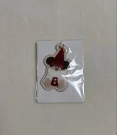 2025 ディズニー クリスマス リルリンリン キーチェーン　赤色