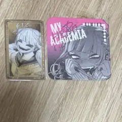 ヒロアカ 原画展 箔押しクリアカード アートコースター　トガヒミコ