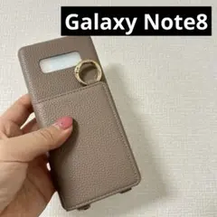 galaxy note8 背面ケース　カードケース　カバー