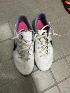 Nike Tiempo サッカーシューズ ホワイト/ブルー