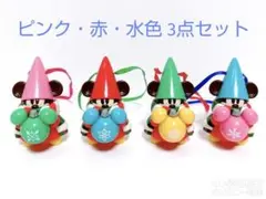 ディズニー　リルリンリン　カプセルトイ　2022 クリスマス　3個セット