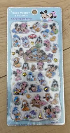 プチドロップステッカー BABY MICKEY & FRIENDS