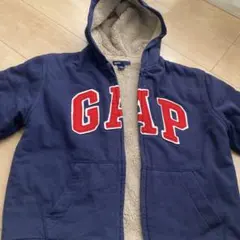 GAP ネイビー フード付きパーカー 140