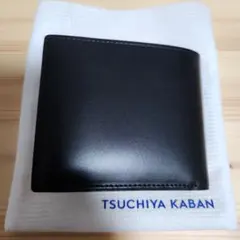 土屋鞄　ヌメ革　財布　ブラックのサムネイル