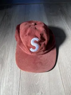 【希少】Supreme Suede S Logo 6 Panel Cap