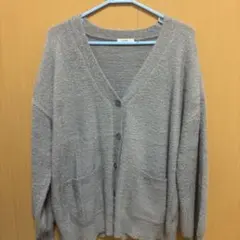 earth music＆ecologyラメニットカーディガン