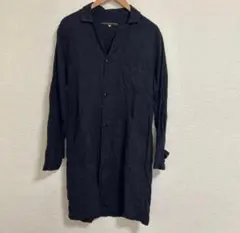 美品 希少デザイン markaware リネン ロングシャツ ブラック 美品 希少デザイン markaware リネン ロングシャツ ブラック - メルカリ
