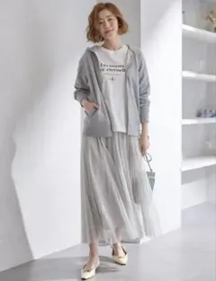 23区【洗える】オーガニックコットンパーカーのサムネイル