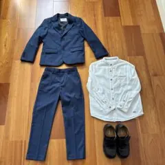 【値下げ！ZARA kids】フォーマル服　120cm シューズ付き